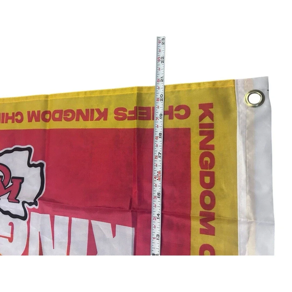 2022 Red Friday Flag Kansas City Chiefs Kingdom NFL Football 21” X 30” #9 Series